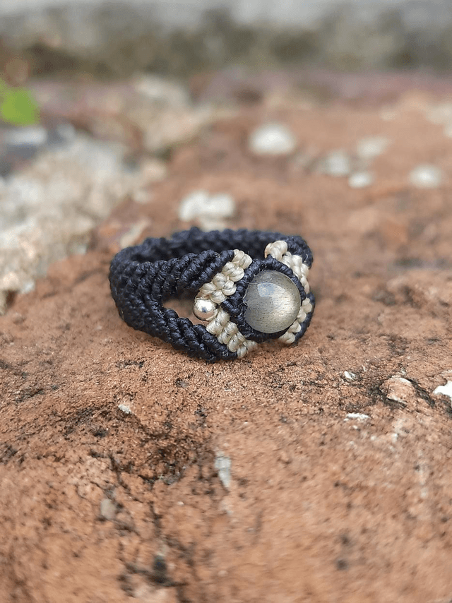 Bague "Maïa" Labradorite (T.57-59)