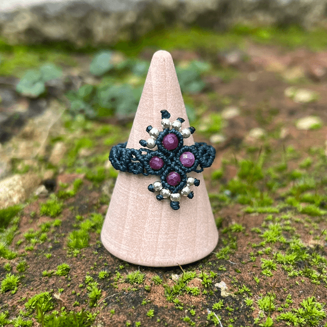 Bague « Pléioné » Rubis (T.54-55)
