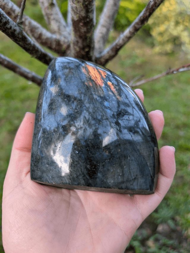 LABRADORITE bloc T.2 570g
