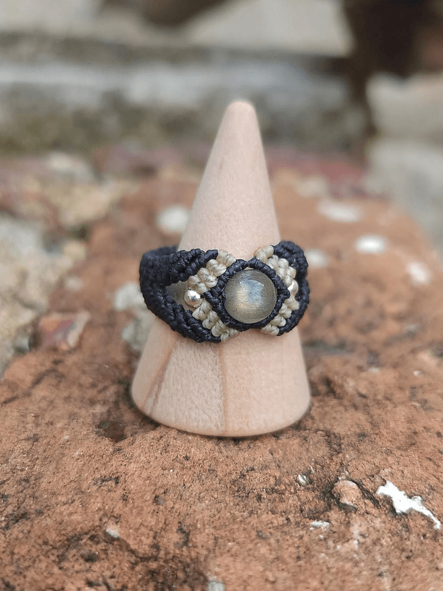 Bague "Maïa" Labradorite (T.57-59)