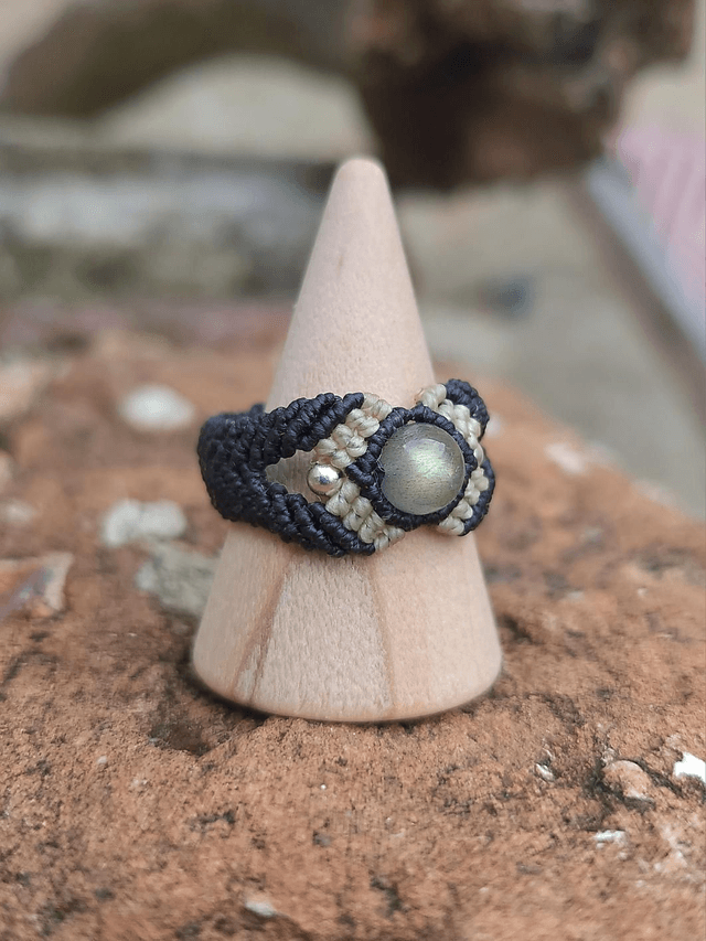 Bague "Maïa" Labradorite (T.57-59)