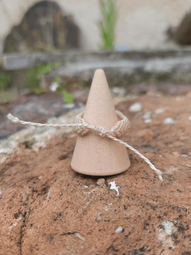 Bague "Maïa" Rhodocrosite (Taille réglable)