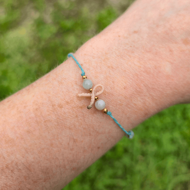 Bracelet Cœur Solidaire🎗️Béryls 