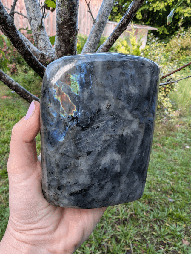 LABRADORITE bloc T.3 823g