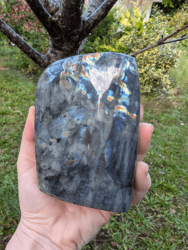 LABRADORITE bloc T.3 823g