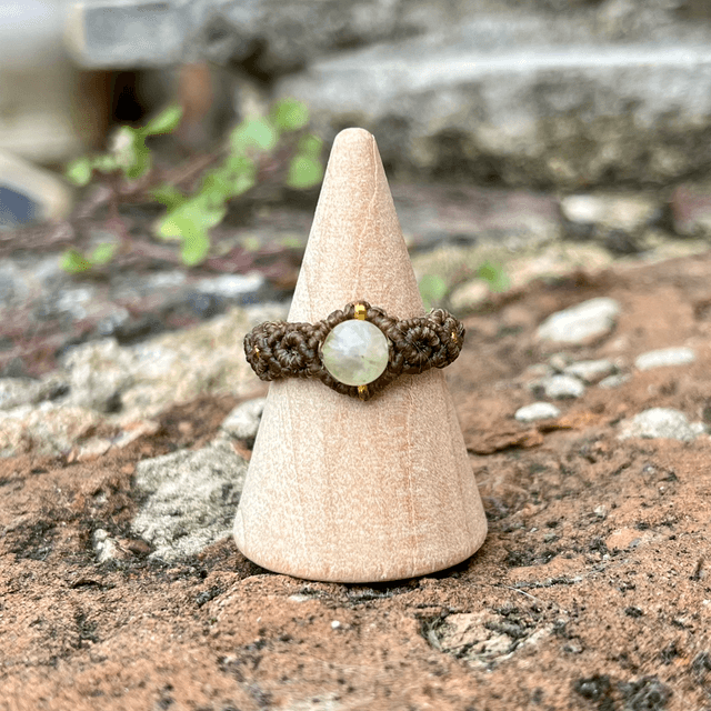 Bague « Mérope » Phrénite (T.50-52)