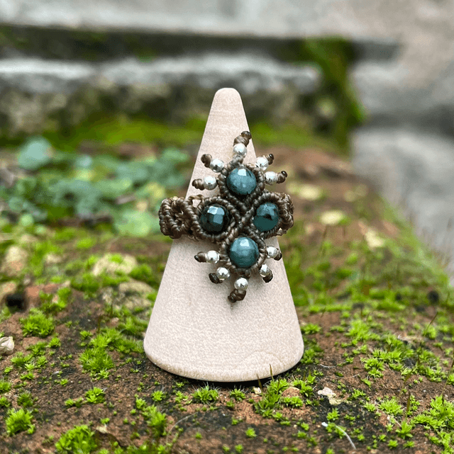 Bague « Pléioné » Émeraude (T.51-52)