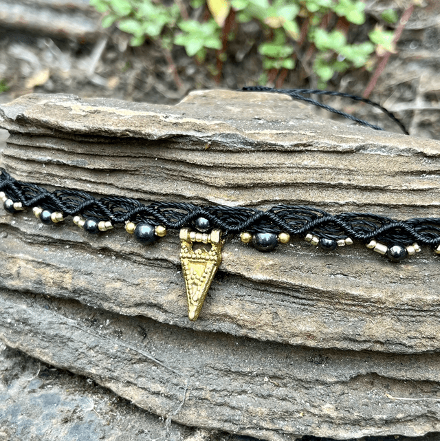 Ras de cou « Pléioné » Hématite